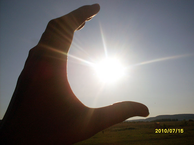 Солнце в Хакасии
